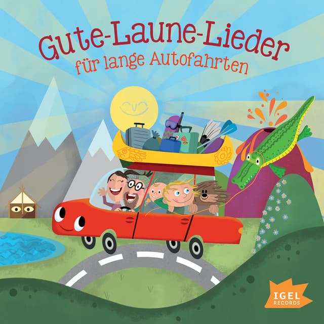 Gute-Laune-Lieder für lange Autofahrten - Kinderlieder