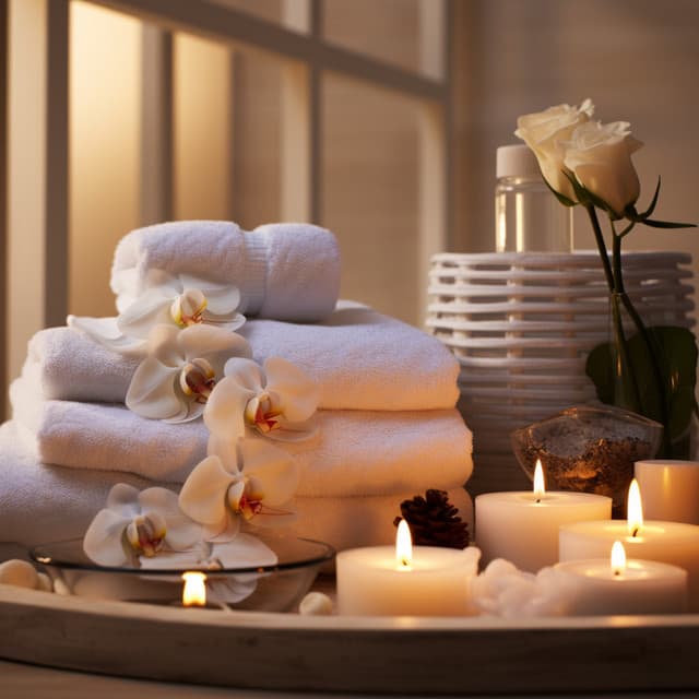 Resonancia Relajante De Las Brasas: Melodías De Spa Del Fuego - Atmósferas de Tokio