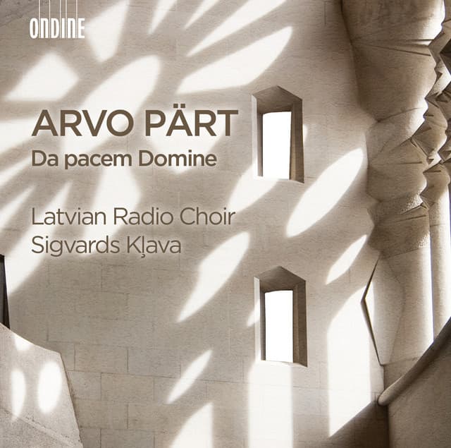 Arvo Pärt: Da Pacem Domine - Arvo Pärt