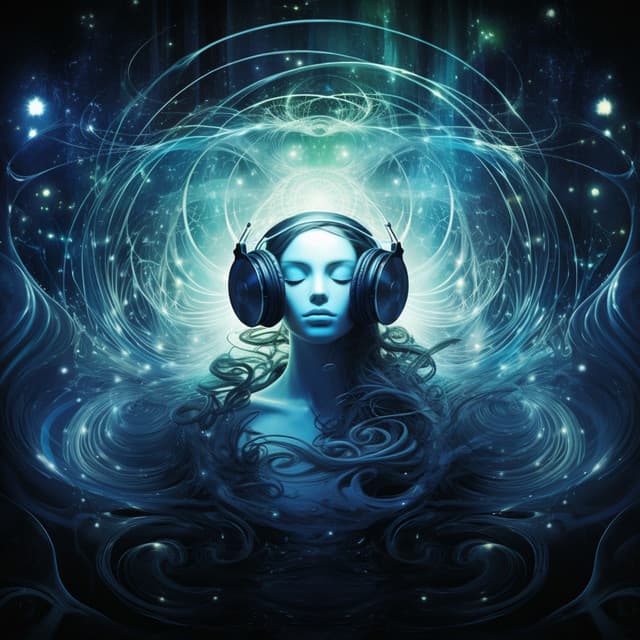 Echoes of Slumber: Sleep Binaural Drift - Sacred Solfeggio Frequencies