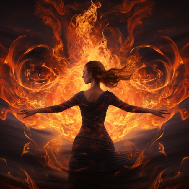 Yoga Flames: Harmonic Fire Sequence - Calm Music Guru