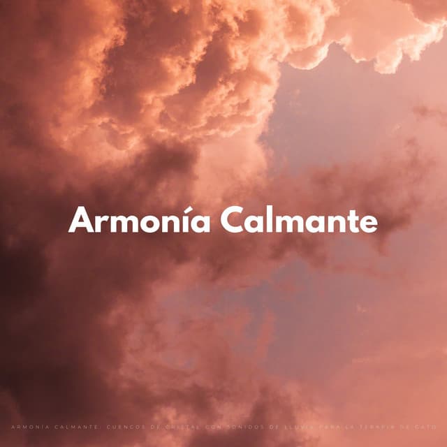 Armonía Calmante: Cuencos De Cristal Con Sonidos De Lluvia Para La Terapia De Gato - Mente de paz