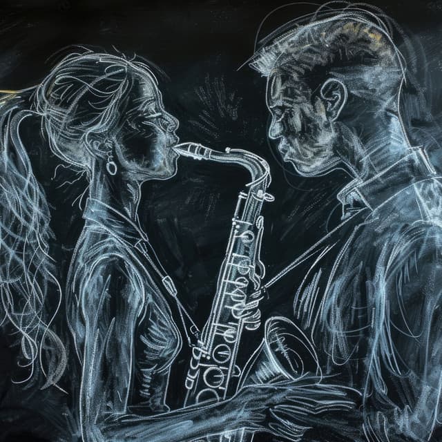 Coole Café-Stimmung: Entspannendes Saxophon-Instrumentalstück zum Abendessen und Entspannen - Instrumental Jazz Musik Hintergrund