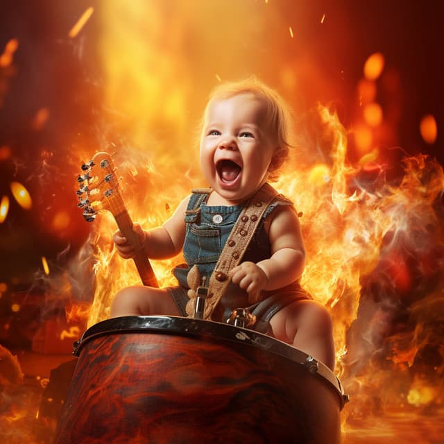 Fire Lullaby: Baby Soothing Sounds - Dreamtime Music
