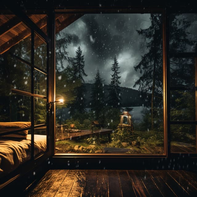 Chill Rain and Melodies for Home Relaxation - Rain Ambience
