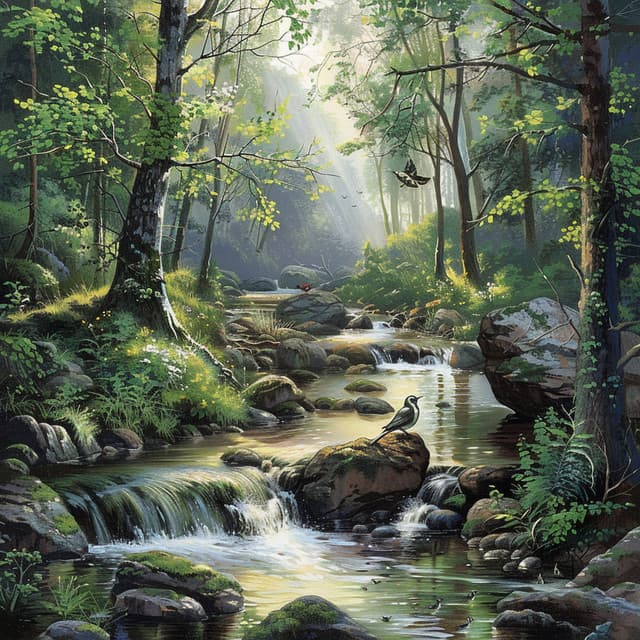 Aves Binaurales Junto A Arroyos Murmurantes: Concierto De La Naturaleza - 92 96 Hz - Esculturas sonoras colectivas