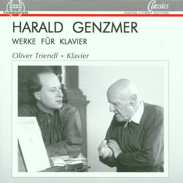 Genzmer: Werke für Klavier - Harald Genzmer