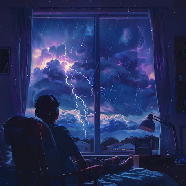 Thunder Serenity: Binaural Waves of Relaxation - Relaxing Noises