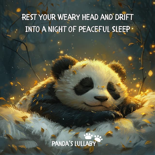Rest Your Weary Head and Drift Into a Night of Peaceful Sleep - Panda's Lullaby
