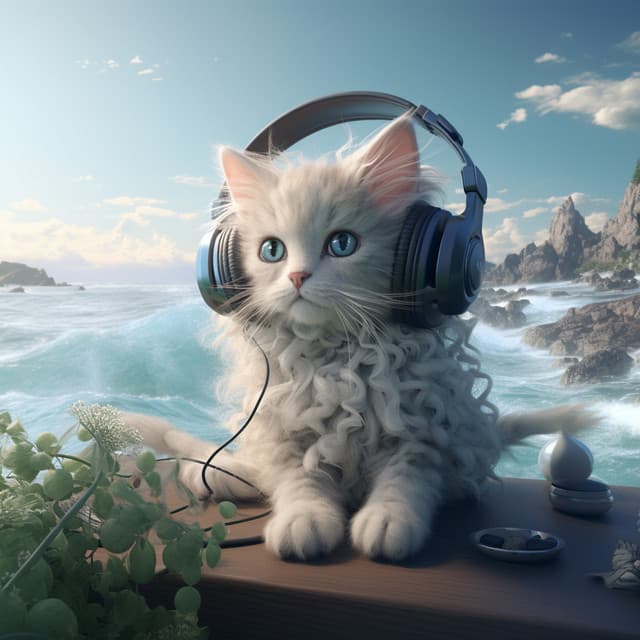 Cats Ocean: Gentle Currents Symphony - Ambient Music Collective