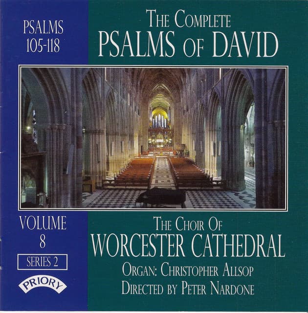 The Complete Psalms of David, Vol. 8 - Worcester Cathedral Choir