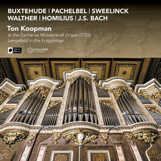 Ton Koopman at the Zacharias Hildebrandt Organ  In Lengefeld in the Erzgebirge - Ton Koopman