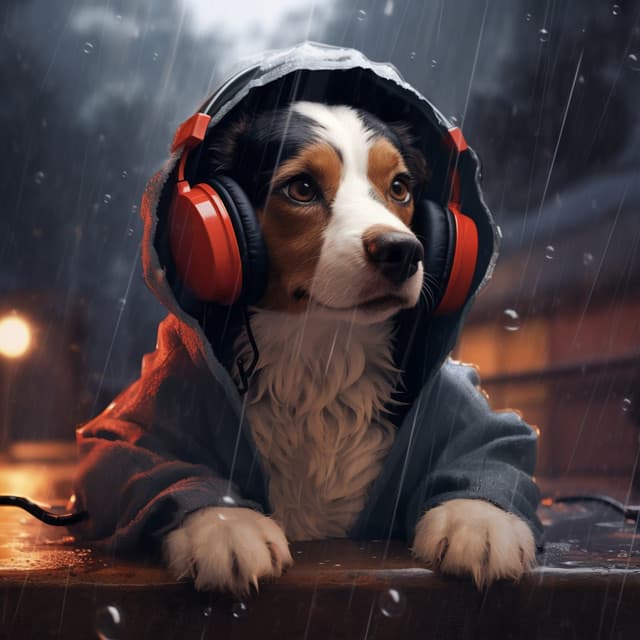 Dogs in Rain: Binaural Nature Sounds - Arctic Pads