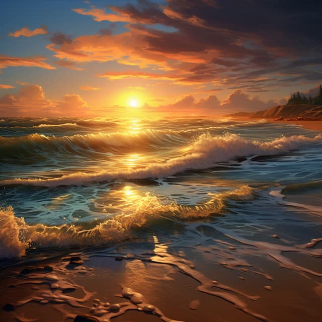 Workday Ocean: Binaural Ambient Tones - Working Music