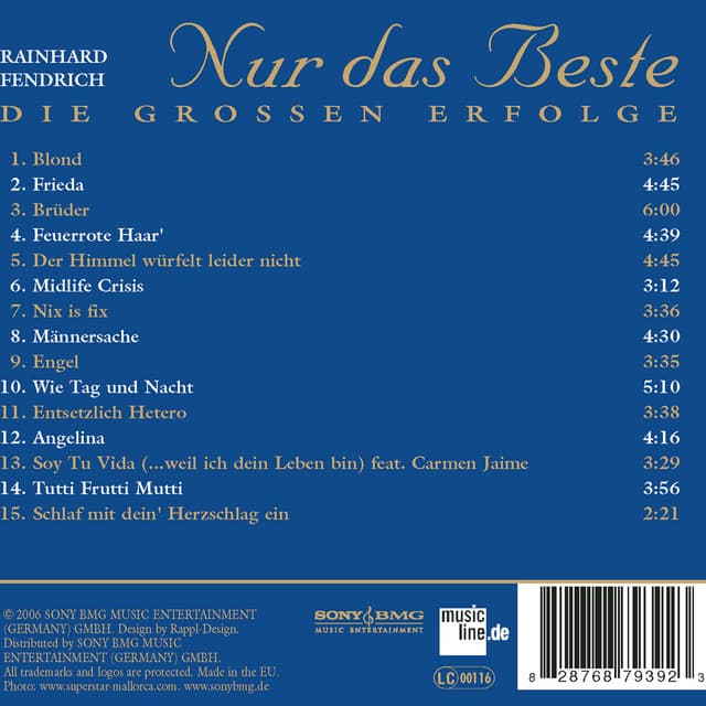 Nur das Beste - Rainhard Fendrich
