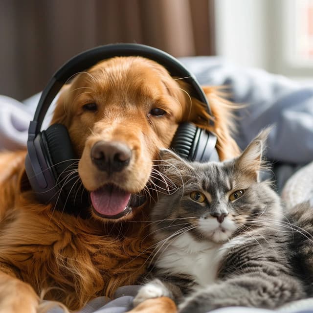 Lofi Companions: Pets Harmonic Melodies - Zen Soothing Sounds of Nature