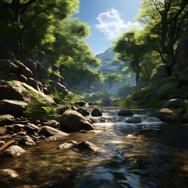 Stream's Lullaby: Soothing Water Sounds for Sleep - Water Sounds