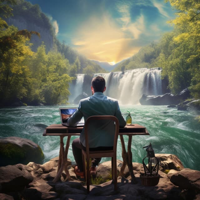 Mystic Work Waters: Glee on Serene Streams - Pure Nature Noises