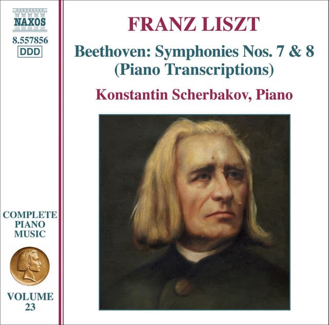 Liszt Complete Piano Music, Vol. 23: Beethoven Symphonies Nos. 7 & 8 - Franz Liszt