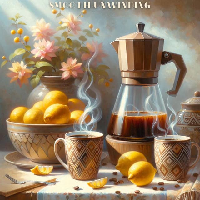 Smooth Unwinding: Calm Jazzy Dreamland for Coffee - Jazzy Coffee Shop