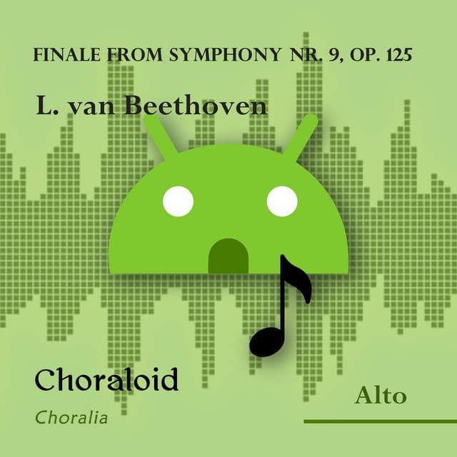 Finale from Symphony nr. 9, op. 125 - Choraloid
