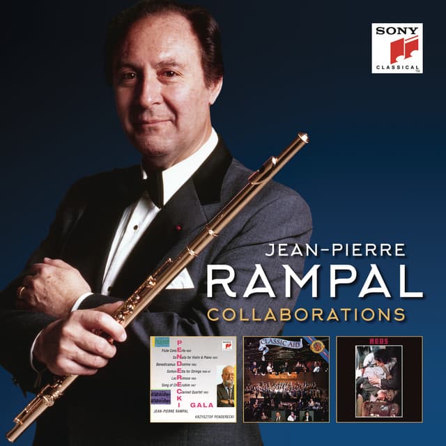 Penderecki: Concerto for Flute and Chamber Orchestra - Mozart: Andante for Flute and Orchestra - Sondheim: Goodbye for Now - Jean-Pierre Rampal