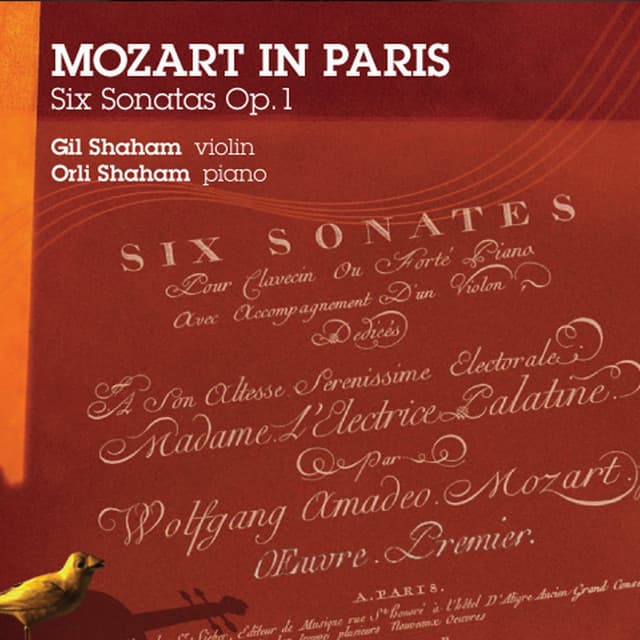 Mozart in Paris: 6 Sonatas, Op.1 - Wolfgang Amadeus Mozart