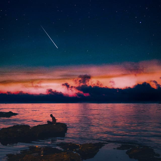 50 Ocean Sounds For Sleep: Starlight - Sea Waves Sounds