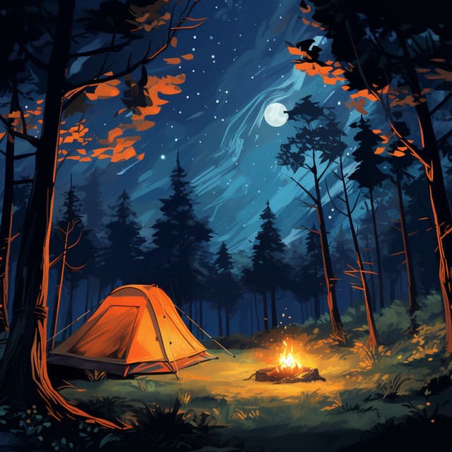 Nightfall in the Woods: Nature's Lullabies - Wide Noise HD