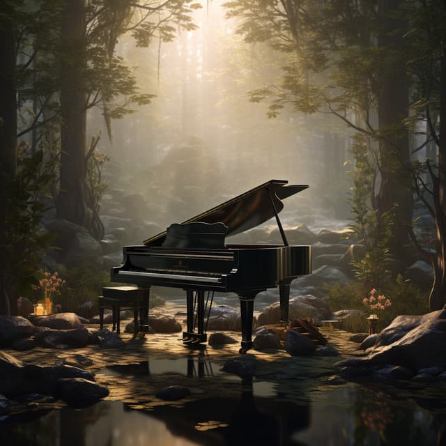 Piano Tranquility: Meditation Melodic Harmony - Coffee Piano