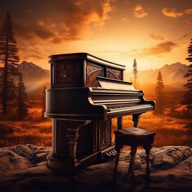 Piano Music Voyage: Luminous Echoes - The Friendly Piano