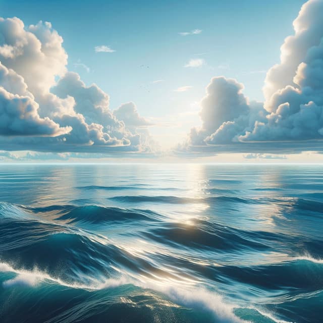 Ocean's Serenade: Nature's Rhythmic Harmony - Lights From A Distance