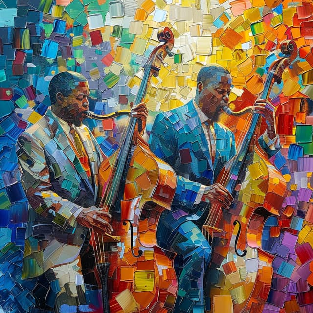 Lienzo Urbano: Armónicos De La Música Jazz - Jazz instrumental de fondo