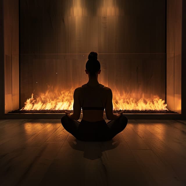 Flujo Del Fuego: Armonía Cálida Del Yoga - Reflexiones de música de yoga