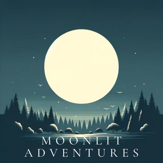 Moonlit Adventures: Exploring the Mysteries of the Night Forest - Restful Music Consort