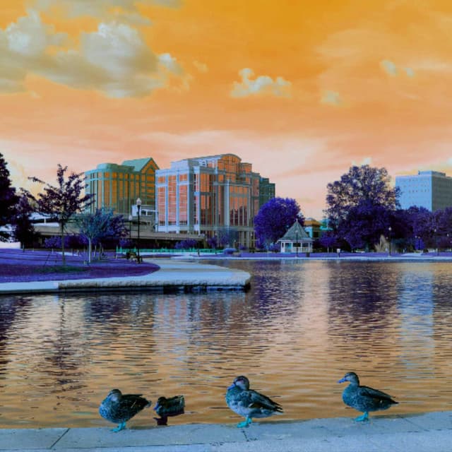 Backdrop for Sitting Back Universe - Ontspannende Muziek