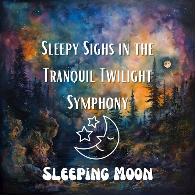 Sleepy Sighs in the Tranquil Twilight Symphony - Sleeping Moon