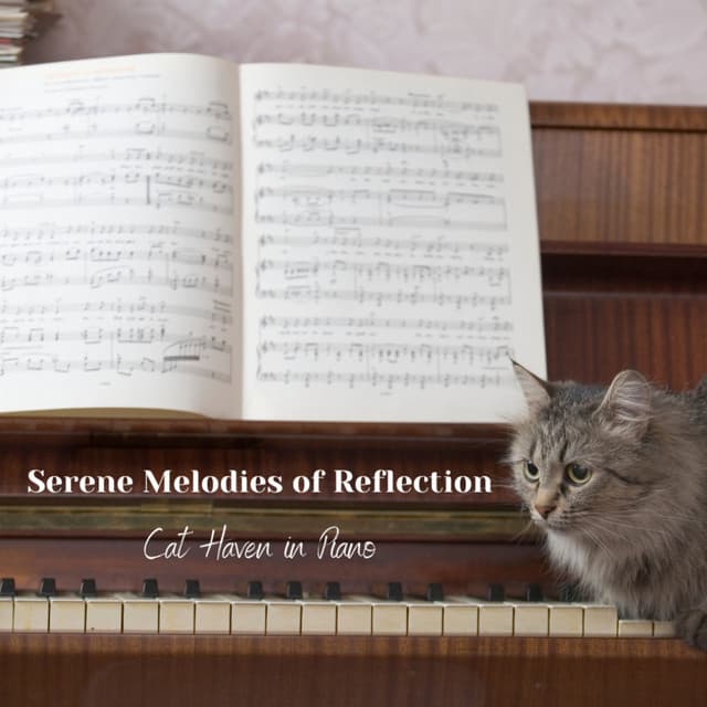 Serene Melodies of Reflection: Cat Haven in Piano - Jazz Relax Latin