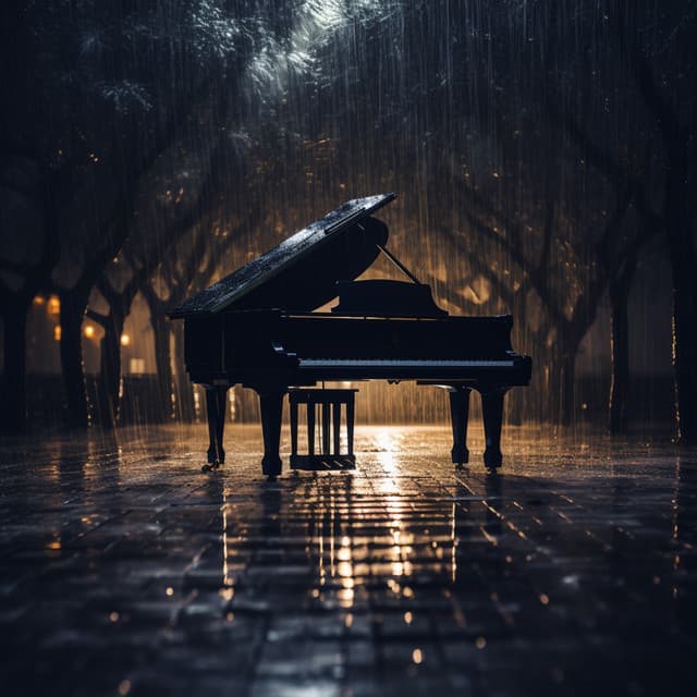 Meditación En El Abrazo De La Lluvia Al Piano - Retratos clásicos