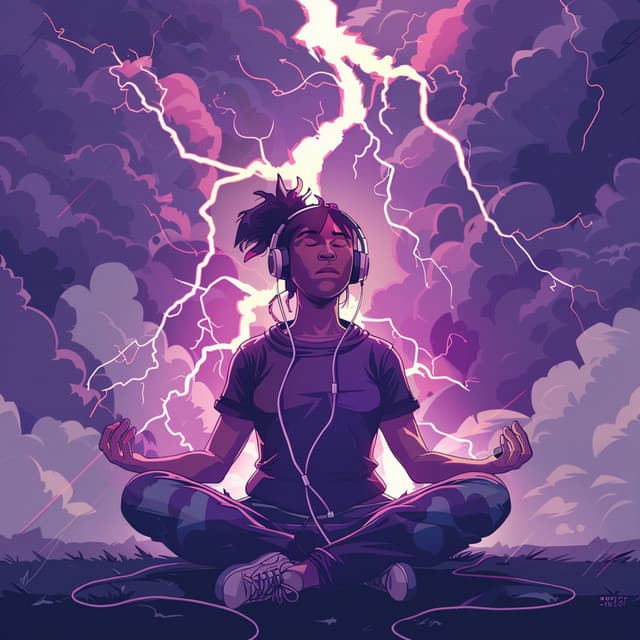 Reflective Thunder: Meditation Music Journey - Meditators