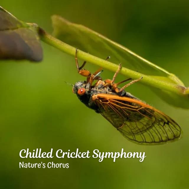 Chilled Cricket Symphony: Nature's Chorus - Cricket Sounds