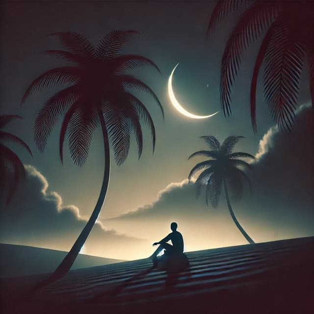 Palm Noir: Sad Lofi Music - Lofi Beats Study