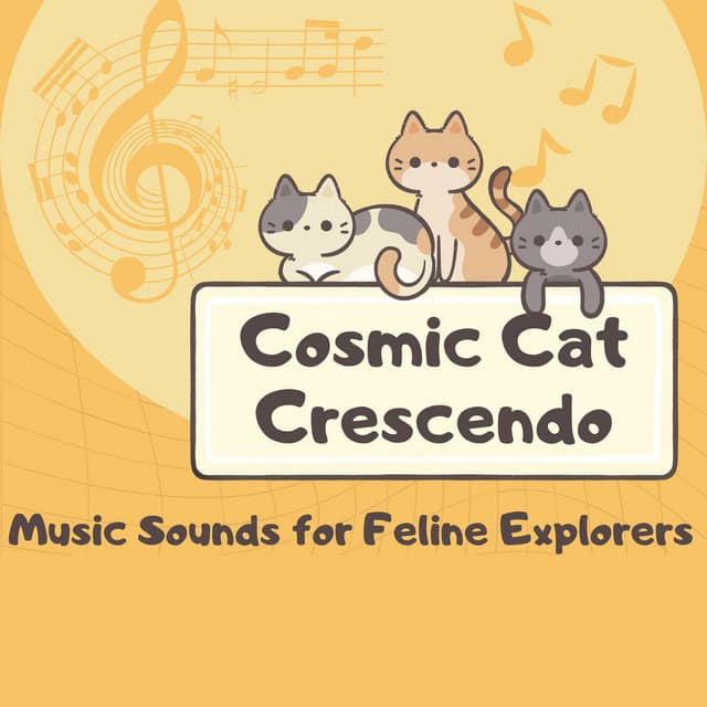 Cosmic Cat Crescendo: Music Sounds for Feline Explorers - Music for Cat