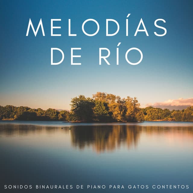 Melodías De Río: Sonidos Binaurales De Piano Para Gatos Contentos - Música suave de piano