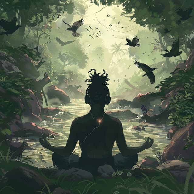 Yoga at the Creek: Binaural Birds in Nature's Harmony - 92 96 Hz - Internal Yoga