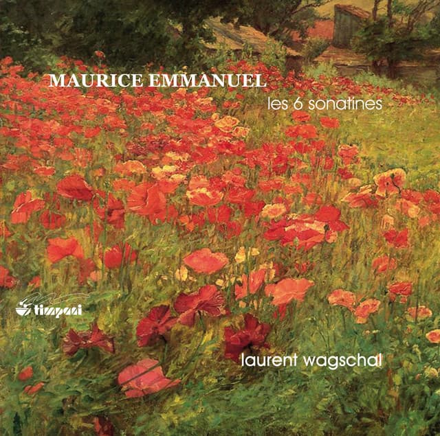 Emmanuel: les 6 sonatines - Maurice Emmanuel