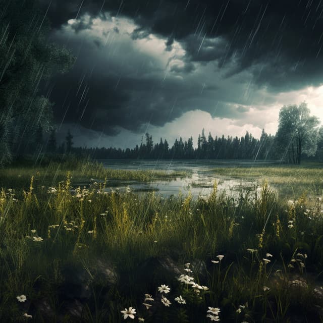 Binaural Harmony Amidst the Rainstorm - Binaural Beats System