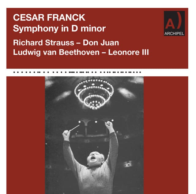 Cesar Franck Symphony in D minor live conducted by Eugene Ormandy - Ndr Symphony Orchestra Hamburg