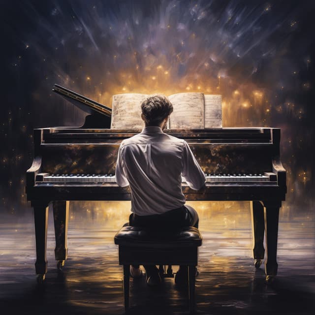 Aliento Cósmico: Ritmos De Piano Para Un Flujo Alineado - Consorte de música de piano relajante