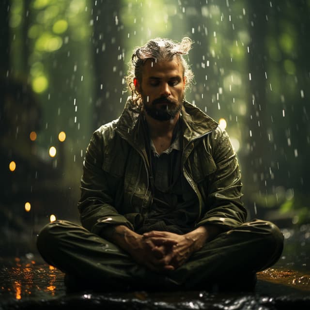 Sinfonía De Piano Presentada: Santuario De Yoga Bajo La Lluvia - Sonidos De Lluvia y Tormentas